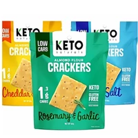 مقرمشات كيتو بدقيق اللوز